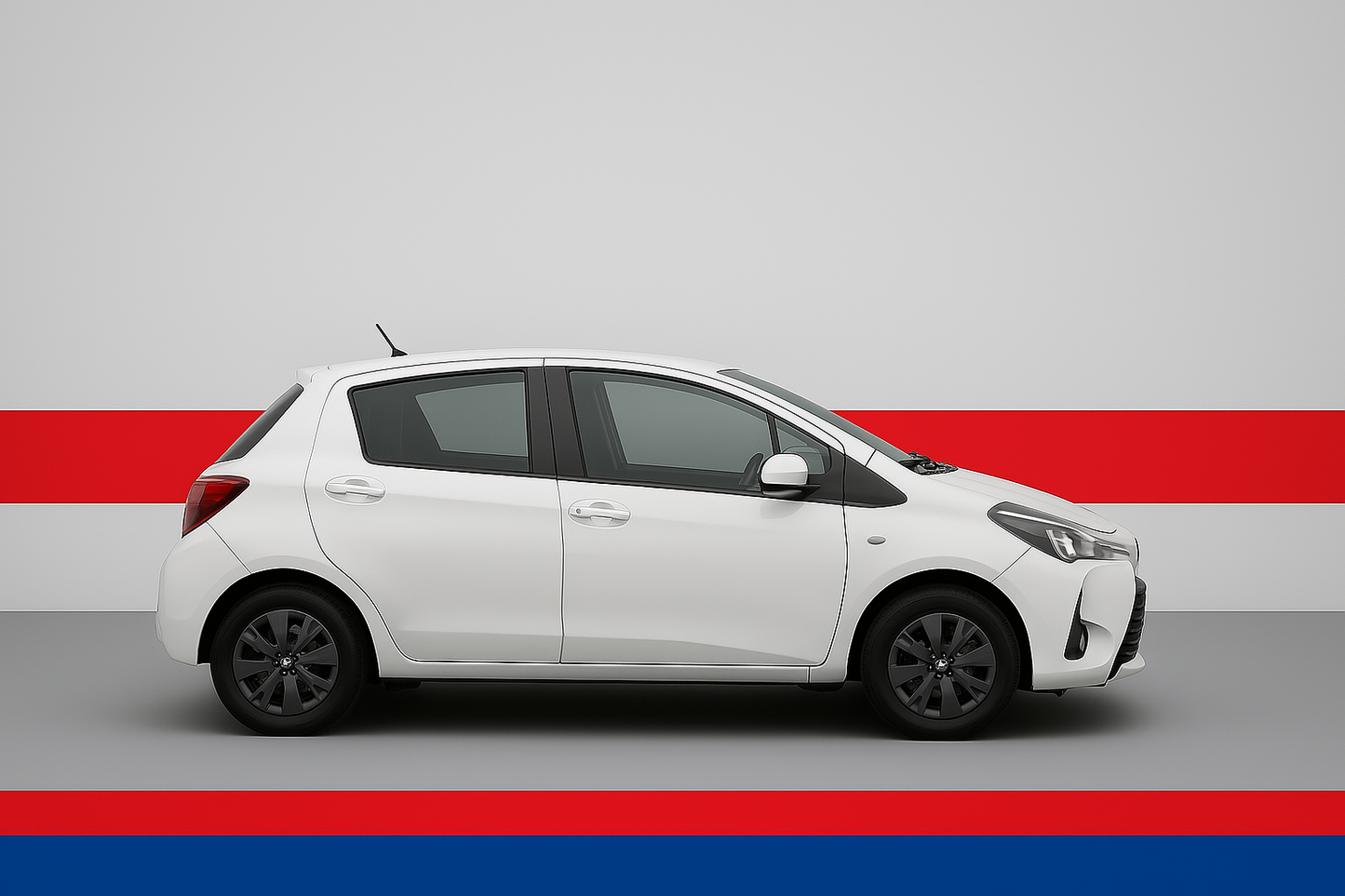 Snow White - 2016 Toyota Yaris